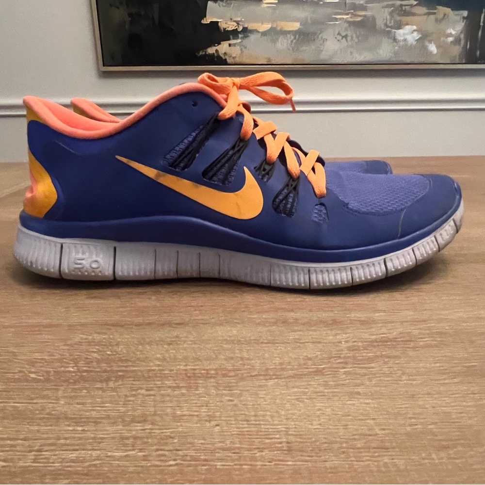 Nike Purple & Orange Running Shoe